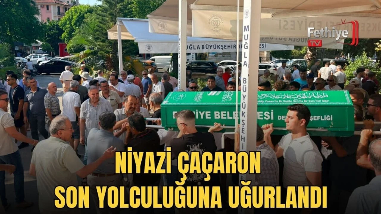 Niyazi Çaçaron Son Yolculuğuna Uğurlandı