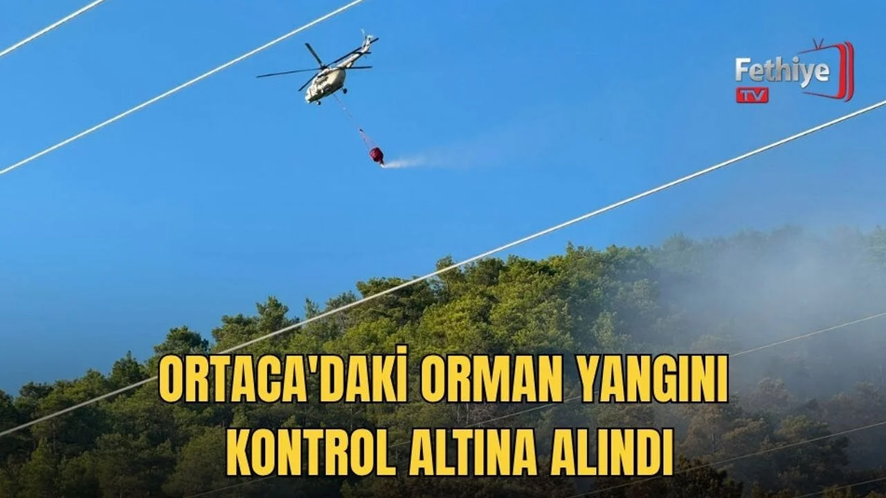 Ortaca'daki Orman Yangını Kontrol Altına Alındı