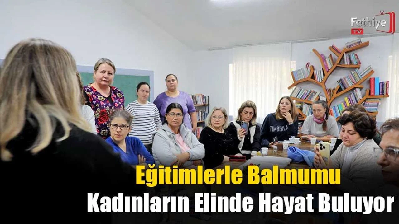 Eğitimlerle Balmumu Kadınların Elinde Hayat Buluyor