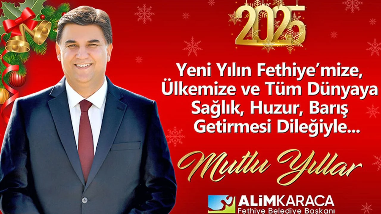 Başkan Alim Karaca’dan Yeni Yıl Mesajı