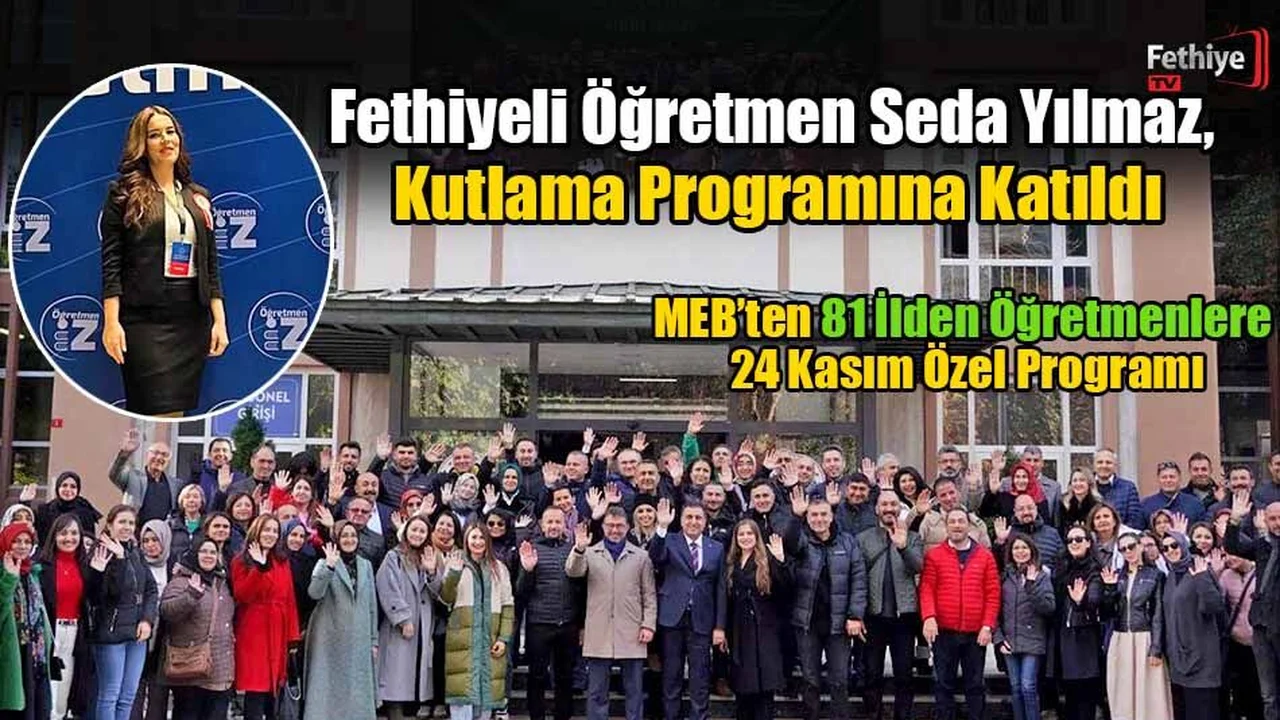 MEB’ten 81 İlden Öğretmenlere 24 Kasım Özel Programı