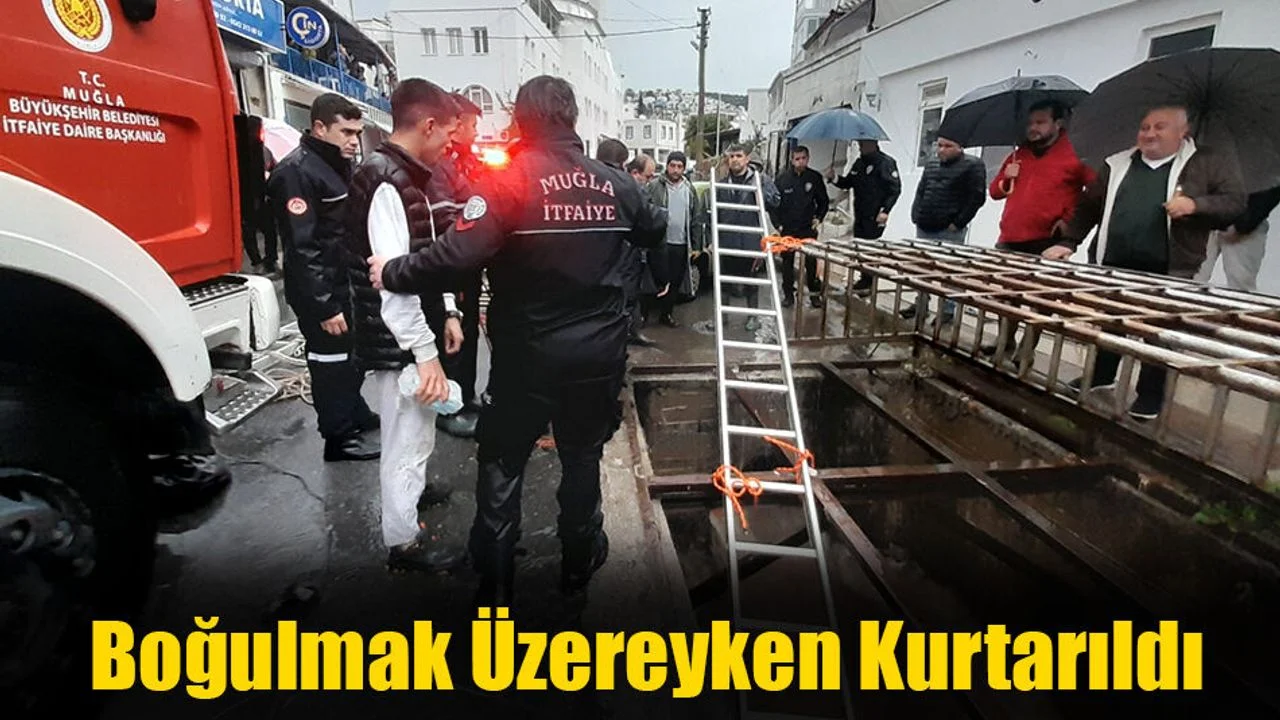 Genç Adam, Boğulmak Üzereyken Kurtarıldı