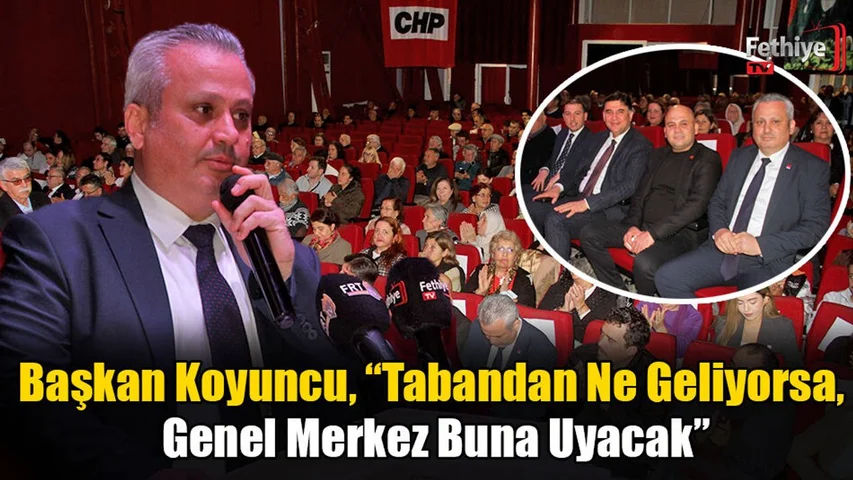CHP Fethiye İlçe Danışma Kurulu Toplantısı Yoğun Katılımla Gerçekleşti