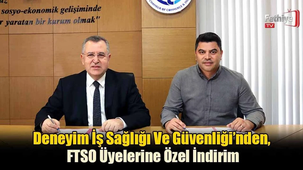 Deneyim İş Sağlığı Ve Güvenliği’nden, FTSO Üyelerine Özel İndirim