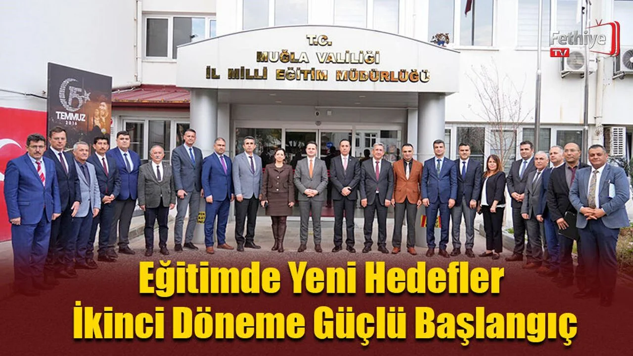 Eğitimde Yeni Hedefler İkinci Döneme Güçlü Başlangıç