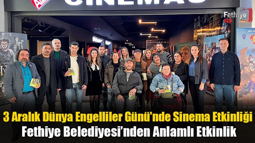 3 Aralık Dünya Engelliler Günü'nde Sinema Etkinliği