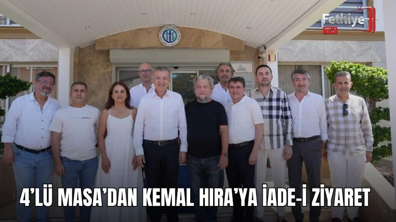 Fethiye Ticaret ve Sanayi Odası Meclis Başkanı Kemal Hıra, dört yerel medya kuruluşunun oluşturduğu 4’lü Masa ile bir araya geldi.