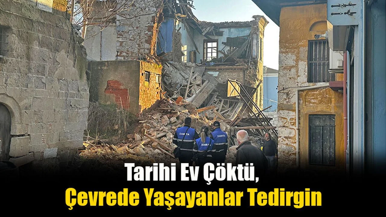 Tarihi Ev Çöktü, Çevrede Yaşayanlar Tedirgin