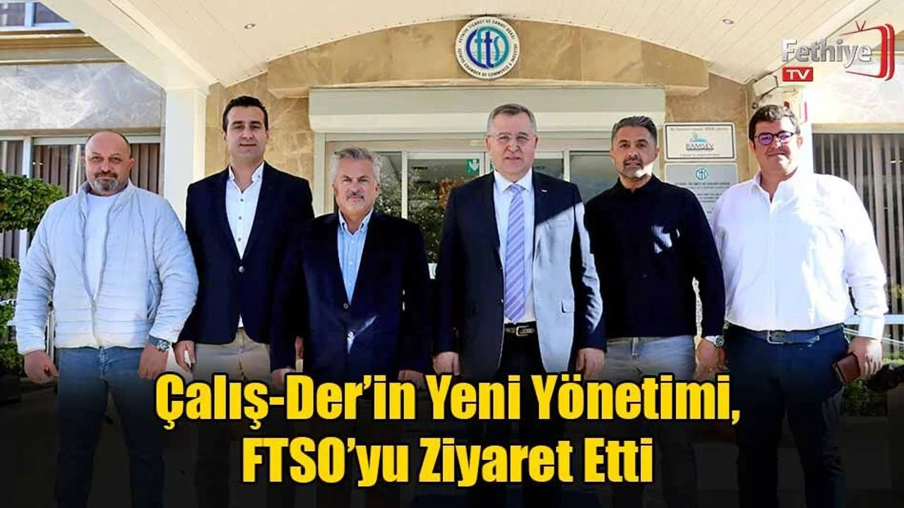 Çalış-Der’in Yeni Yönetimi, FTSO’yu Ziyaret Etti