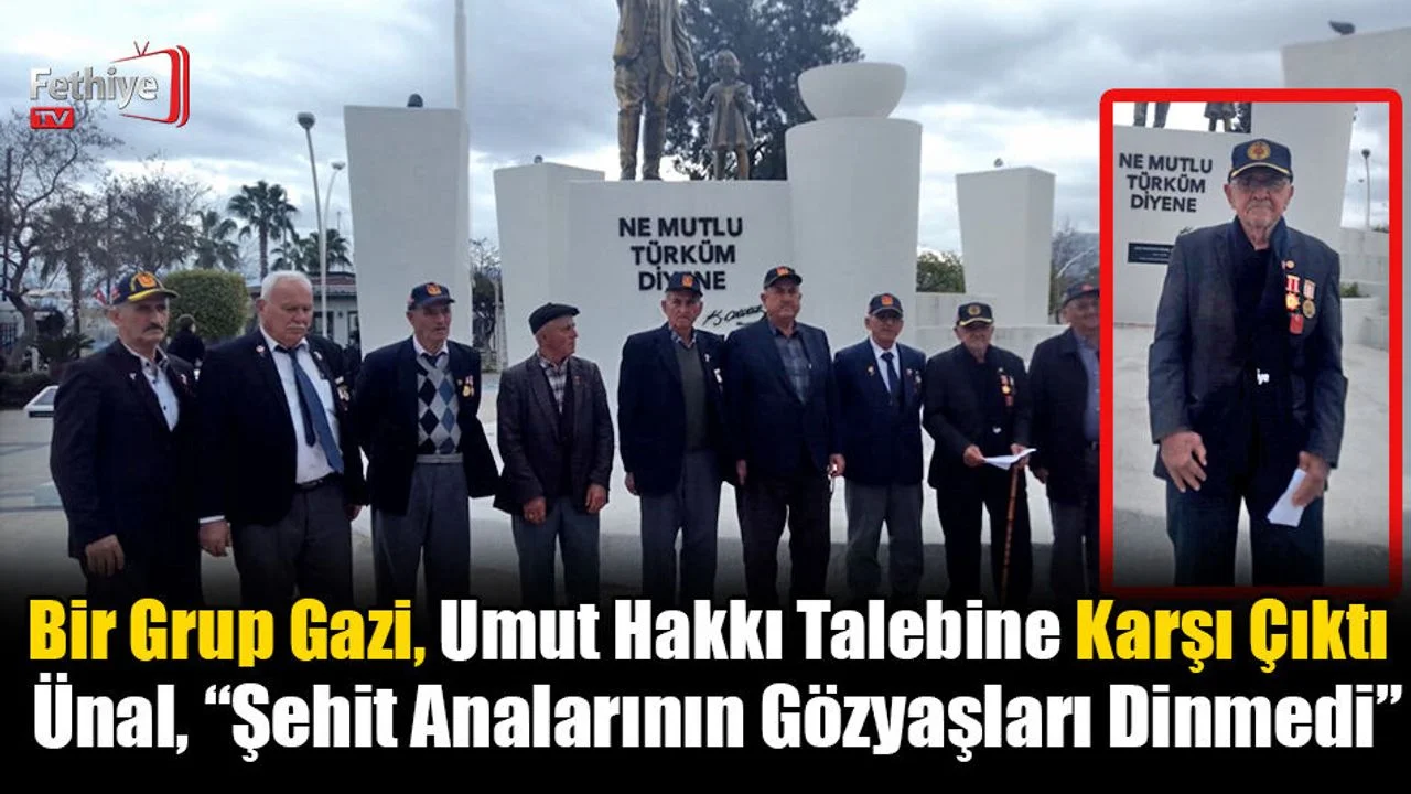 Bir Grup Gazi, Umut Hakkı Talebine Karşı Çıktı