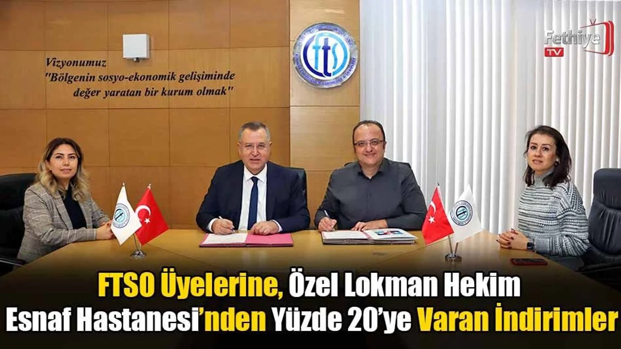 FTSO Üyelerine, Özel Lokman Hekim Esnaf Hastanesi’nden Yüzde 20’ye Varan İndirimler