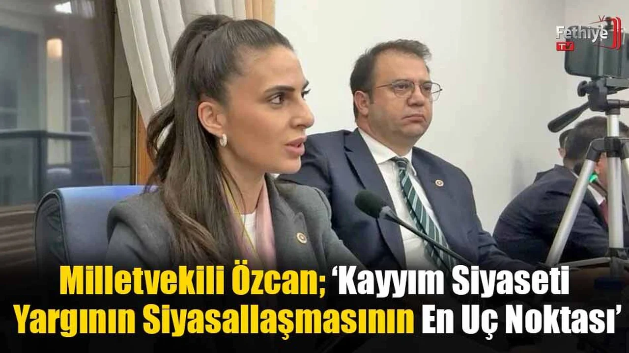 Milletvekili Özcan: ‘Kayyımlar Milli İrade Hırsızlığı Değil Mi?’