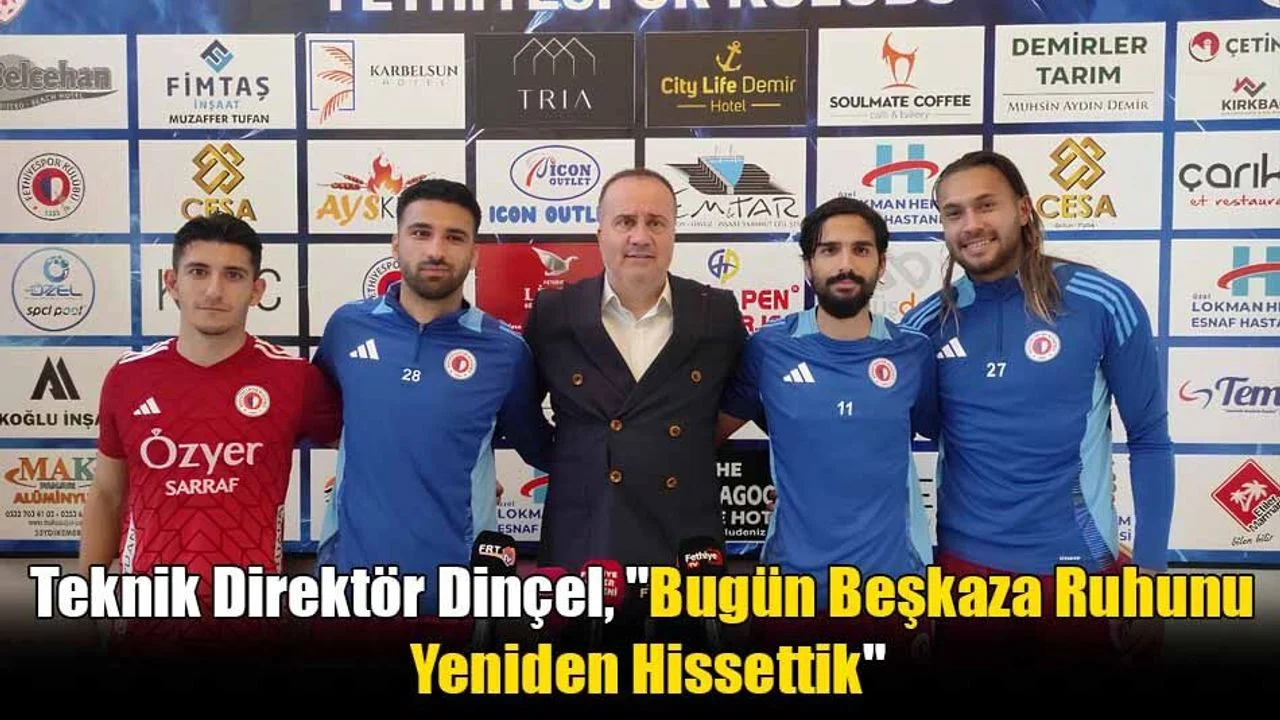 Teknik Direktör Dinçel, "Bugün Beşkaza Ruhunu Yeniden Hissettik"
