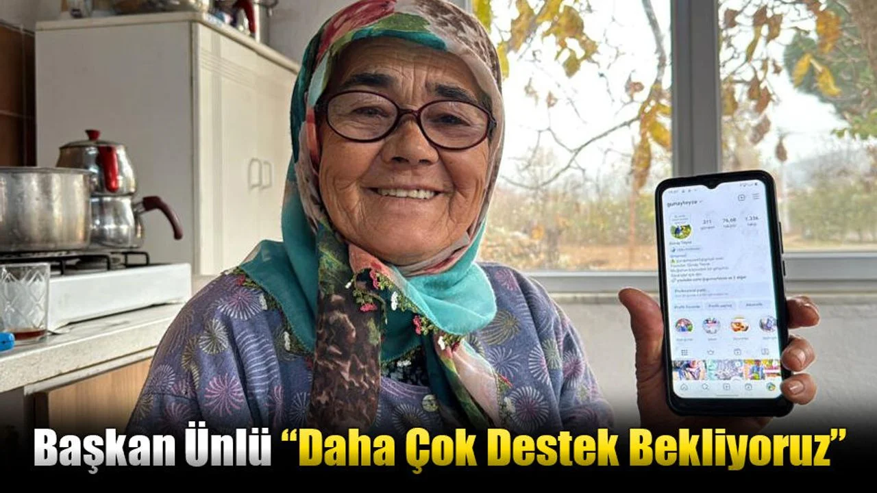 Muğlalı Günay Teyze Gençlere İlham Oluyor