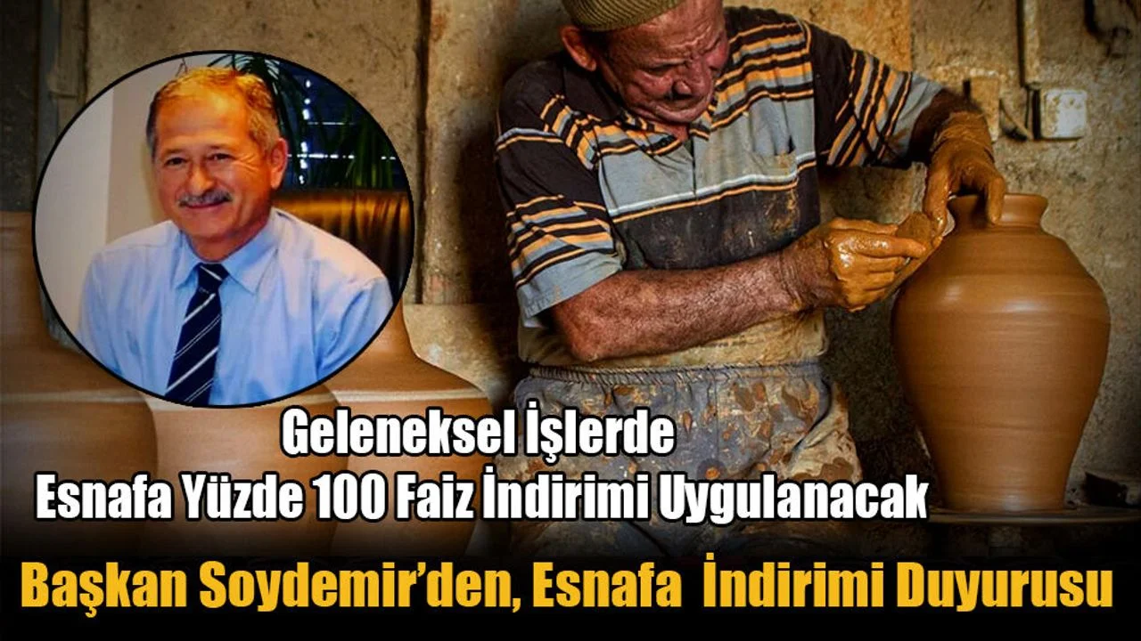 Başkan Soydemir’den, Esnafa İndirim Duyurusu