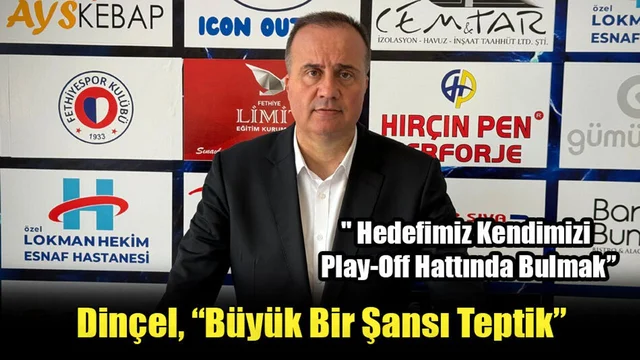 Dinçel, “Büyük Bir Şansı Teptik”