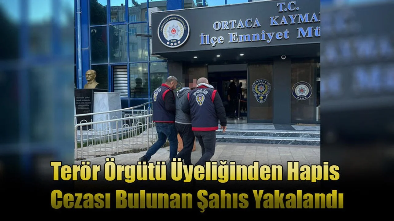 Terör Örgütü Üyeliğinden Hapis Cezası Bulunan Şahıs Yakalandı