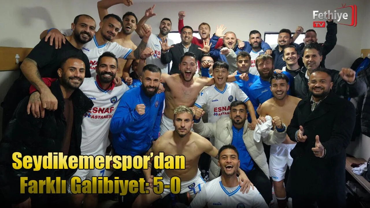 Seydikemerspor’dan Farklı Galibiyet: 5-0