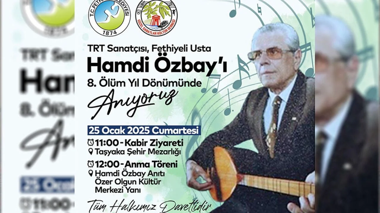 Hamdi Özbay Anılacak