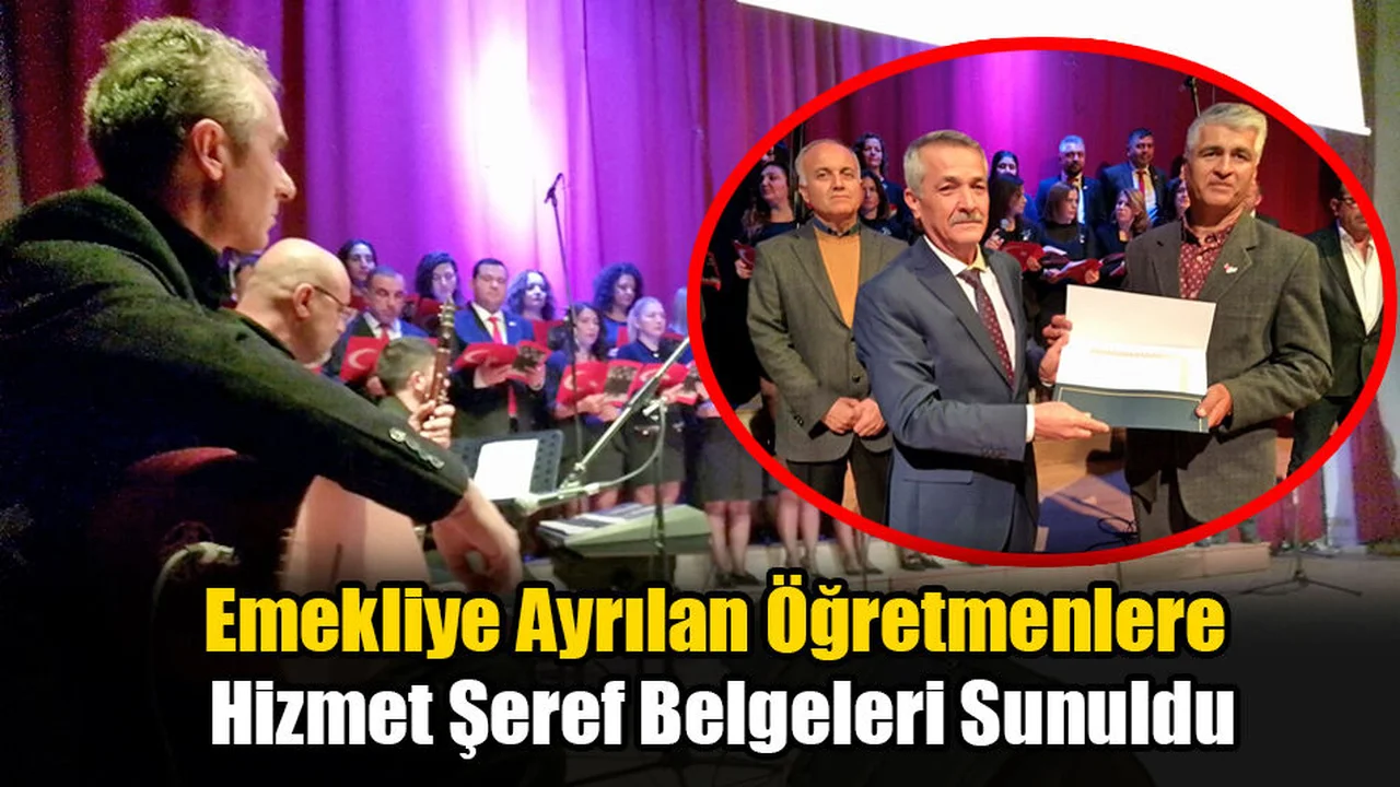 ‘Bir Türküdür Öğretmen’ İsimli Program Ayakta Alkışlandı