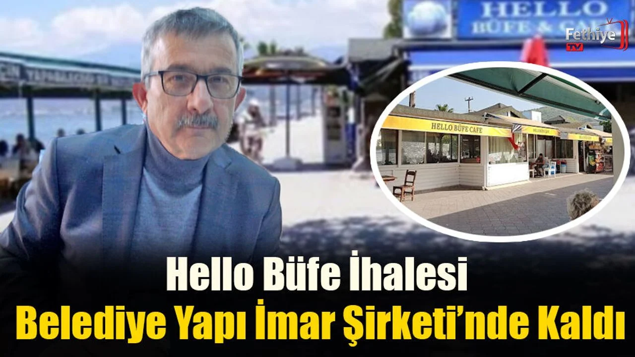 Hello Büfe İhalesi Belediye Yapı İmar Şirketi’nde Kaldı