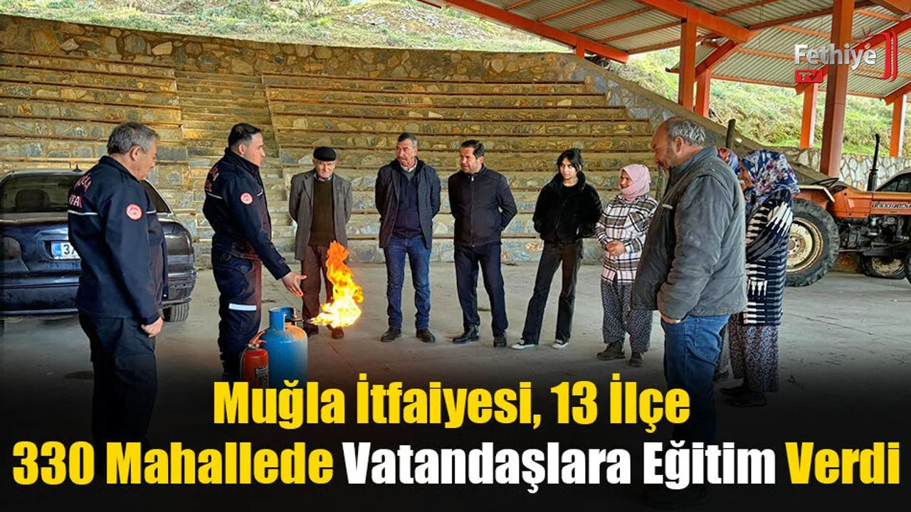 13 İlçede 330 Mahallede Vatandaşlara Eğitim Verildi