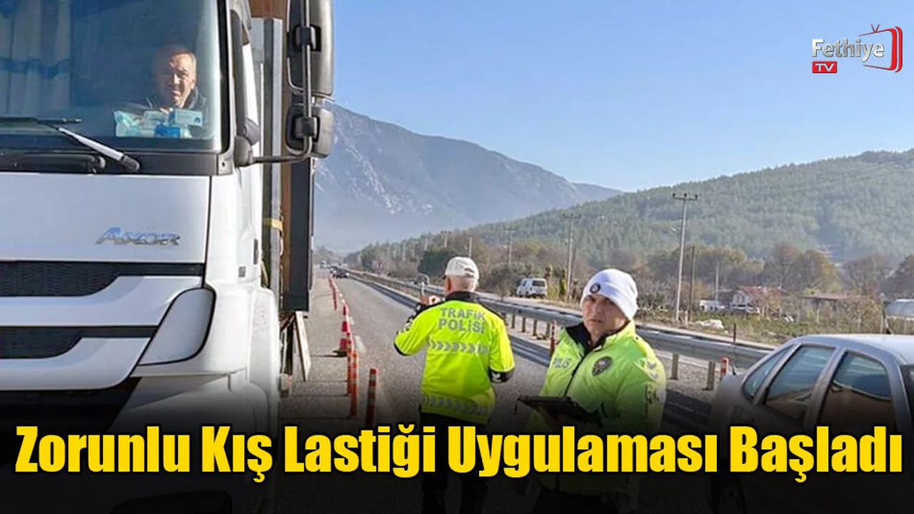 Zorunlu Kış Lastiği Uygulaması Başladı
