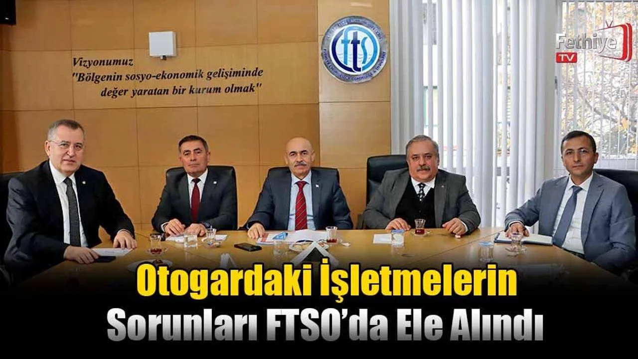 Otogardaki İşletmelerin Sorunları FTSO’da Ele Alındı