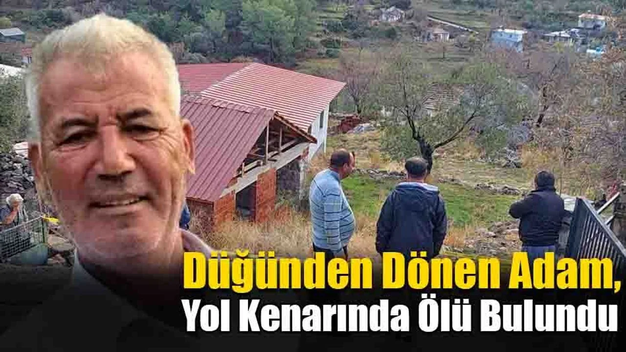 Düğünden Dönen Adam Yol Kenarında Ölü Bulundu