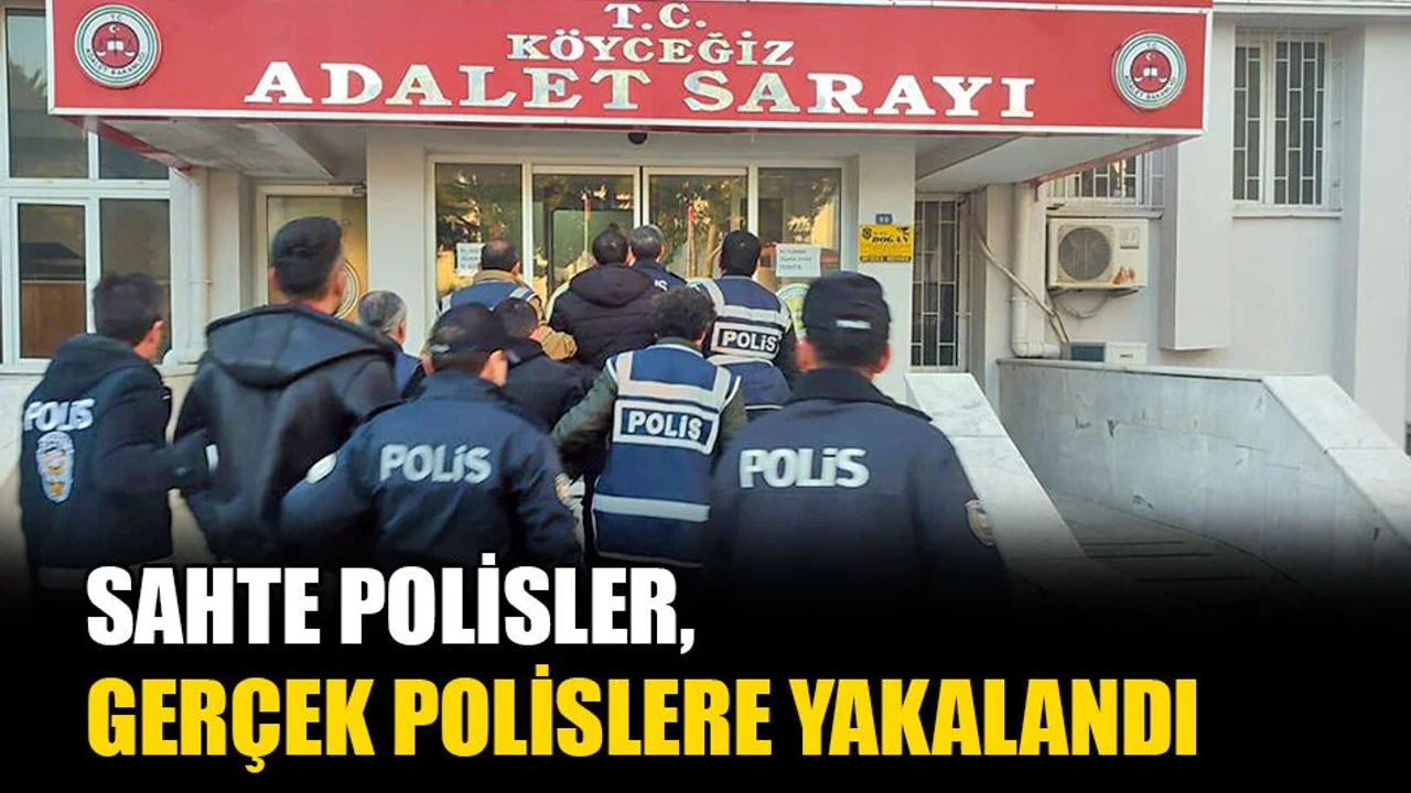 Sahte Polisler, Gerçek Polislere Yakalandı