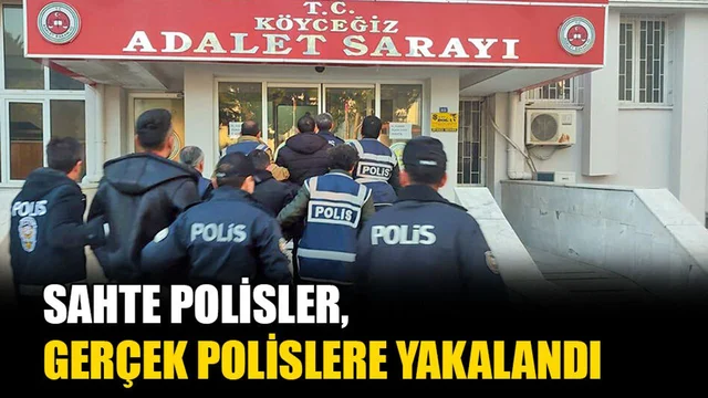Sahte Polisler, Gerçek Polislere Yakalandı
