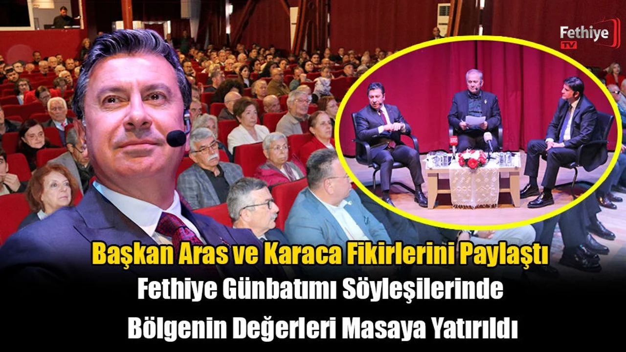 Fethiye Günbatımı Söyleşilerinde Bölgenin Değerleri Masaya Yatırıldı