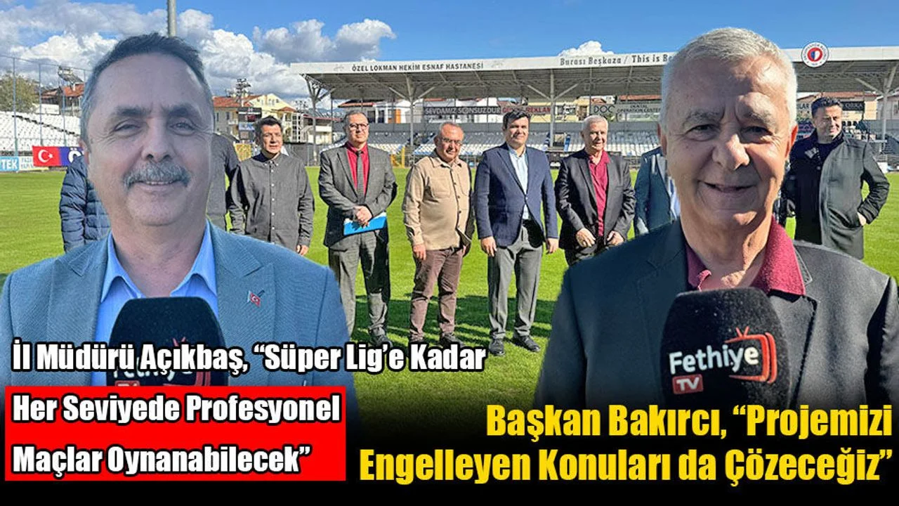 Fethiye 10 Bin Kişilik Kapalı Stada Kavuşacak
