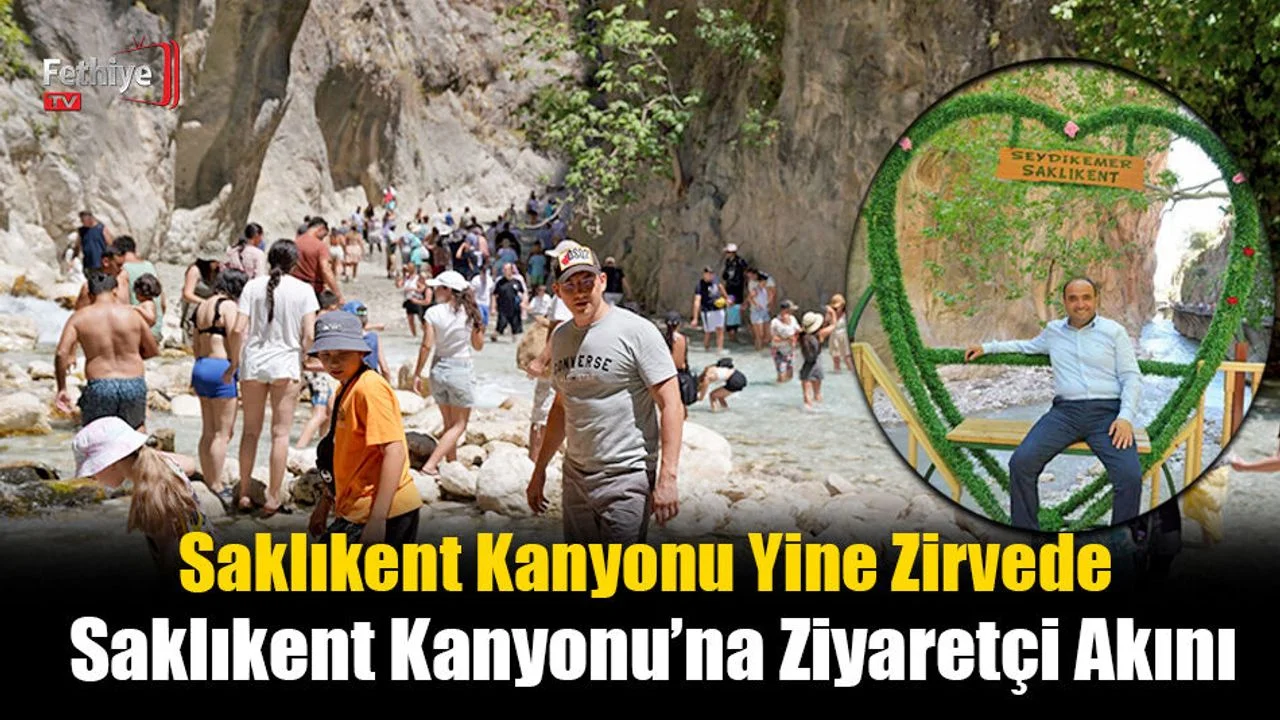 Saklıkent Kanyonu Yine Zirvede