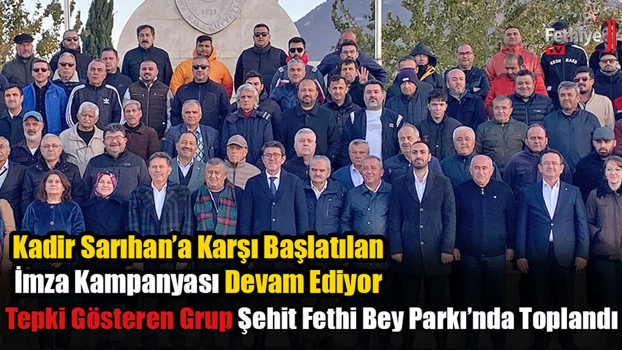 Kadir Sarıhan’a Karşı Başlatılan İmza Kampanyası Devam Ediyor