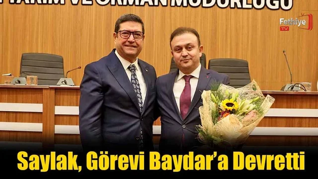 Saylak Görevi Baydar’a Devretti