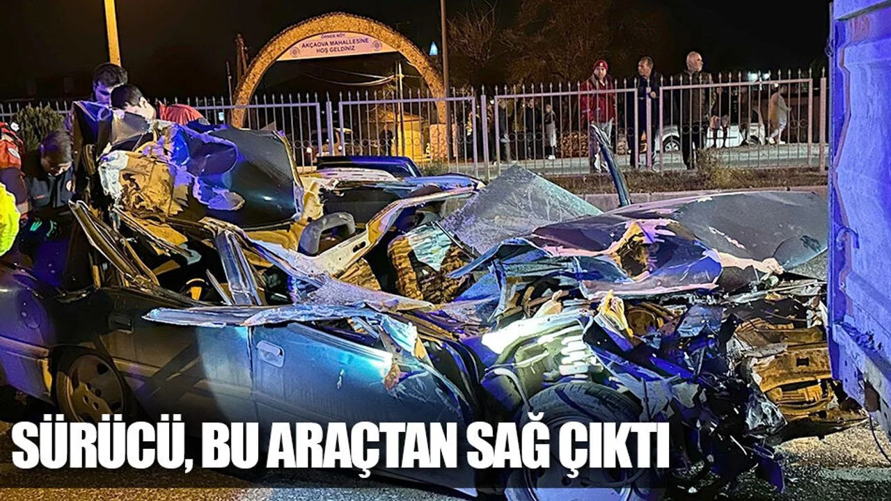 Sürücü, Bu Araçtan Sağ Çıktı