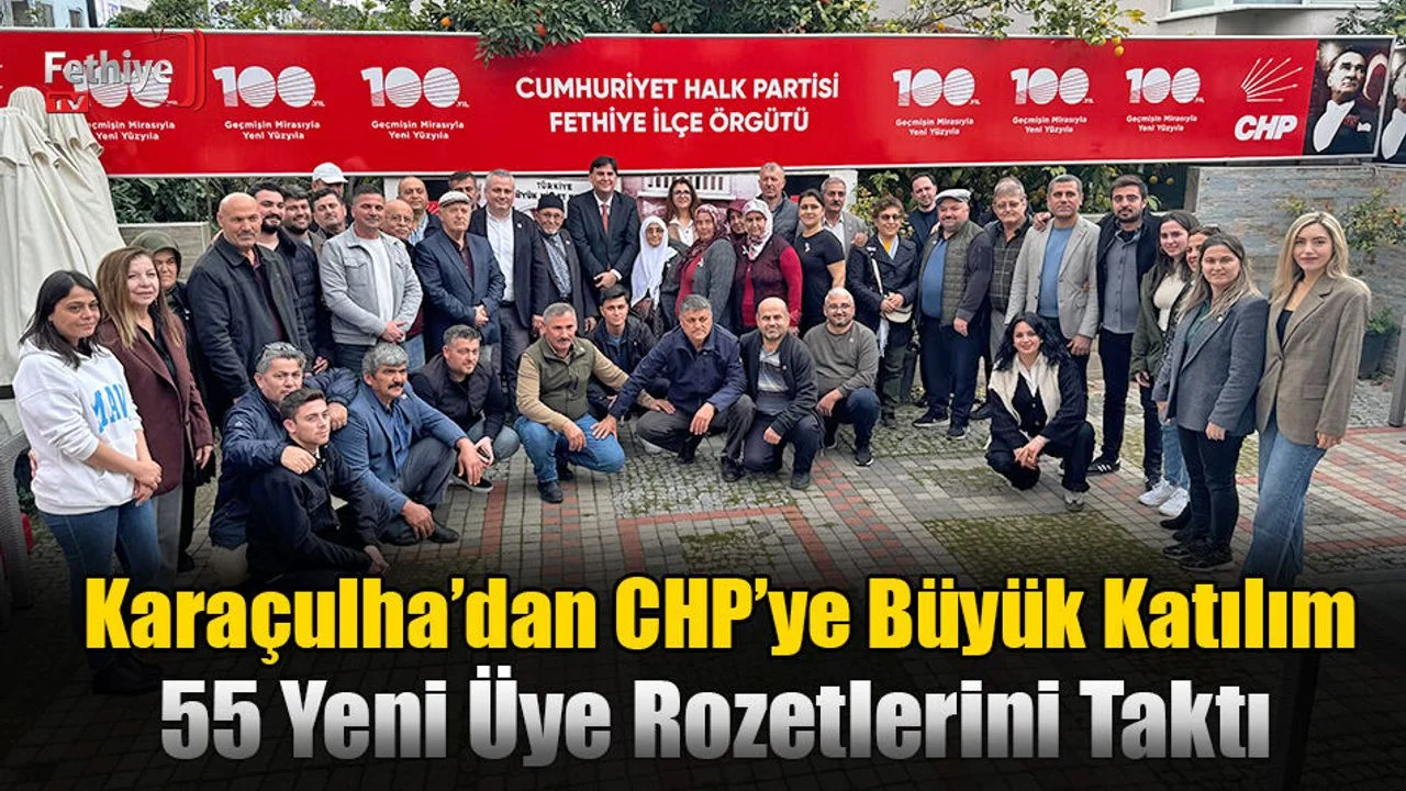 Karaçulha’dan CHP’ye Büyük Katılım