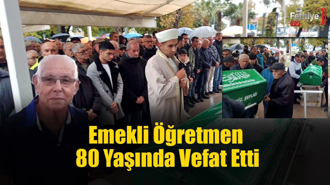 Emekli Öğretmen 80 Yaşında Vefat Etti