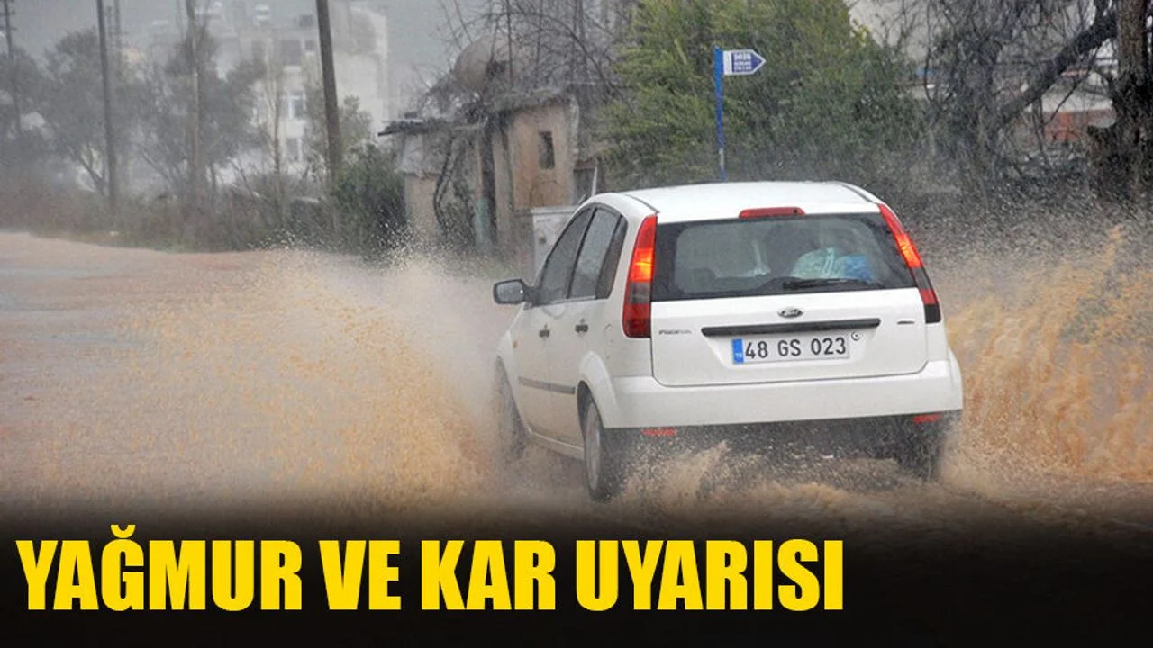 Yağmur Ve Kar Uyarısı