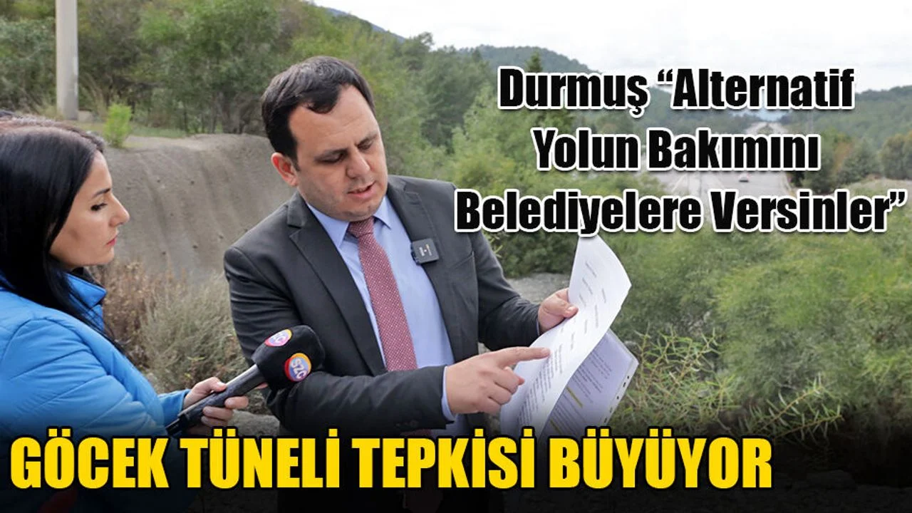 Göcek Tüneli Tepkisi Büyüyor