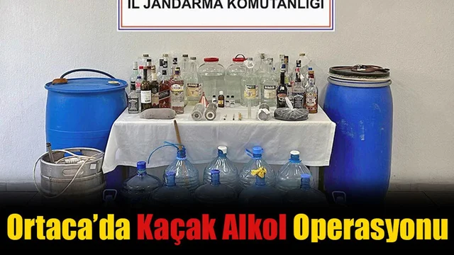 Ortaca’da Kaçak Alkol Operasyonu