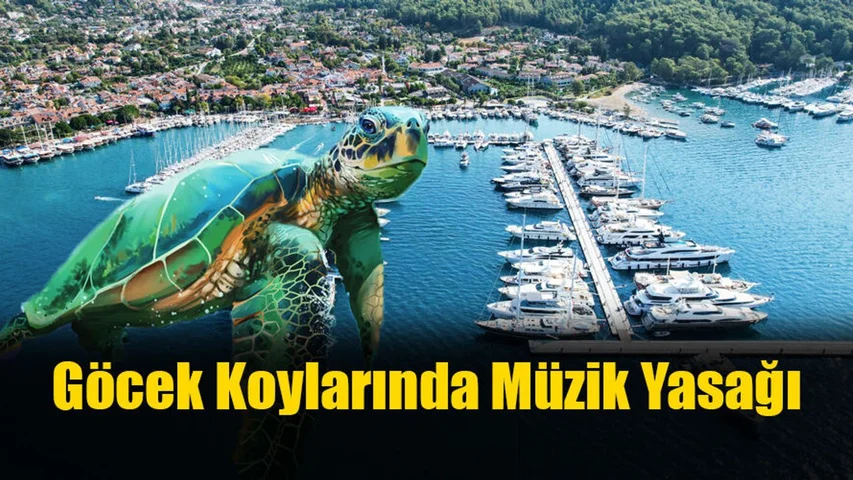 Göcek Koylarında Müzik Yasağı