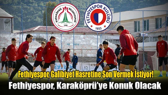 Fethiyespor, Karaköprü’ye Konuk Olacak