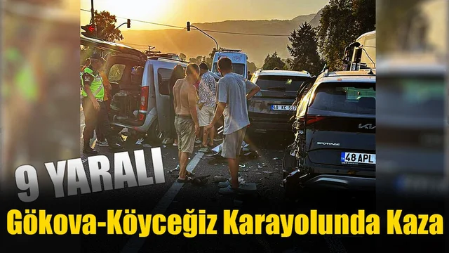 Gökova-Köyceğiz Karayolunda Kaza: 9 Yaralı