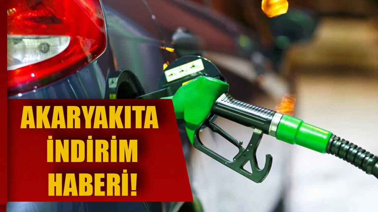 Akaryakıta İndirim Haberi!
