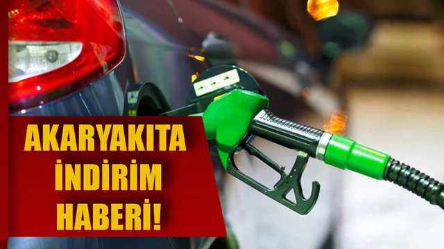 Akaryakıta İndirim Haberi!