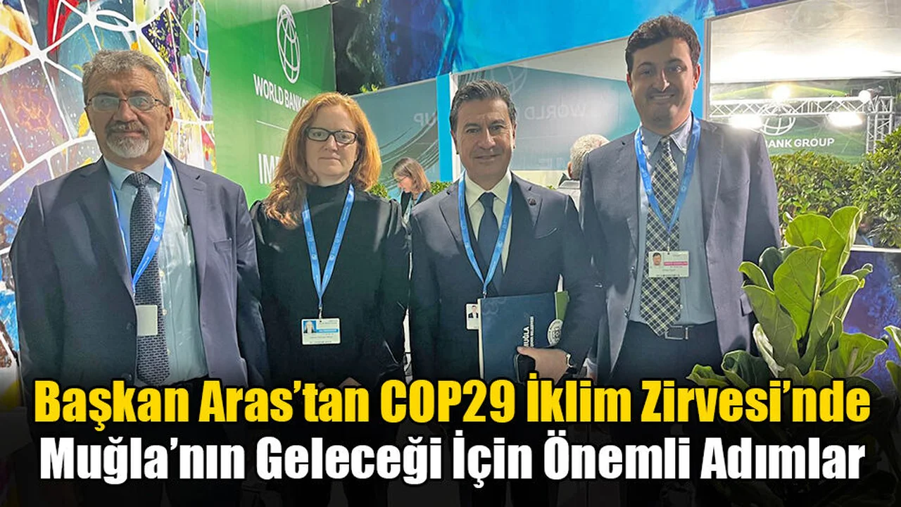 COP29 İklim Zirvesi’nde Muğla’nın Geleceği İçin Önemli Adımlar
