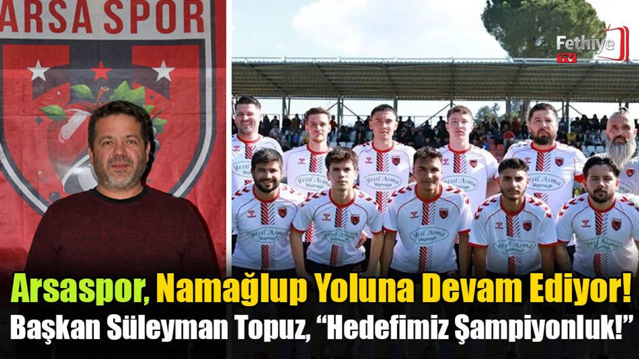 Arsaspor, Namağlup Yoluna Devam Ediyor!