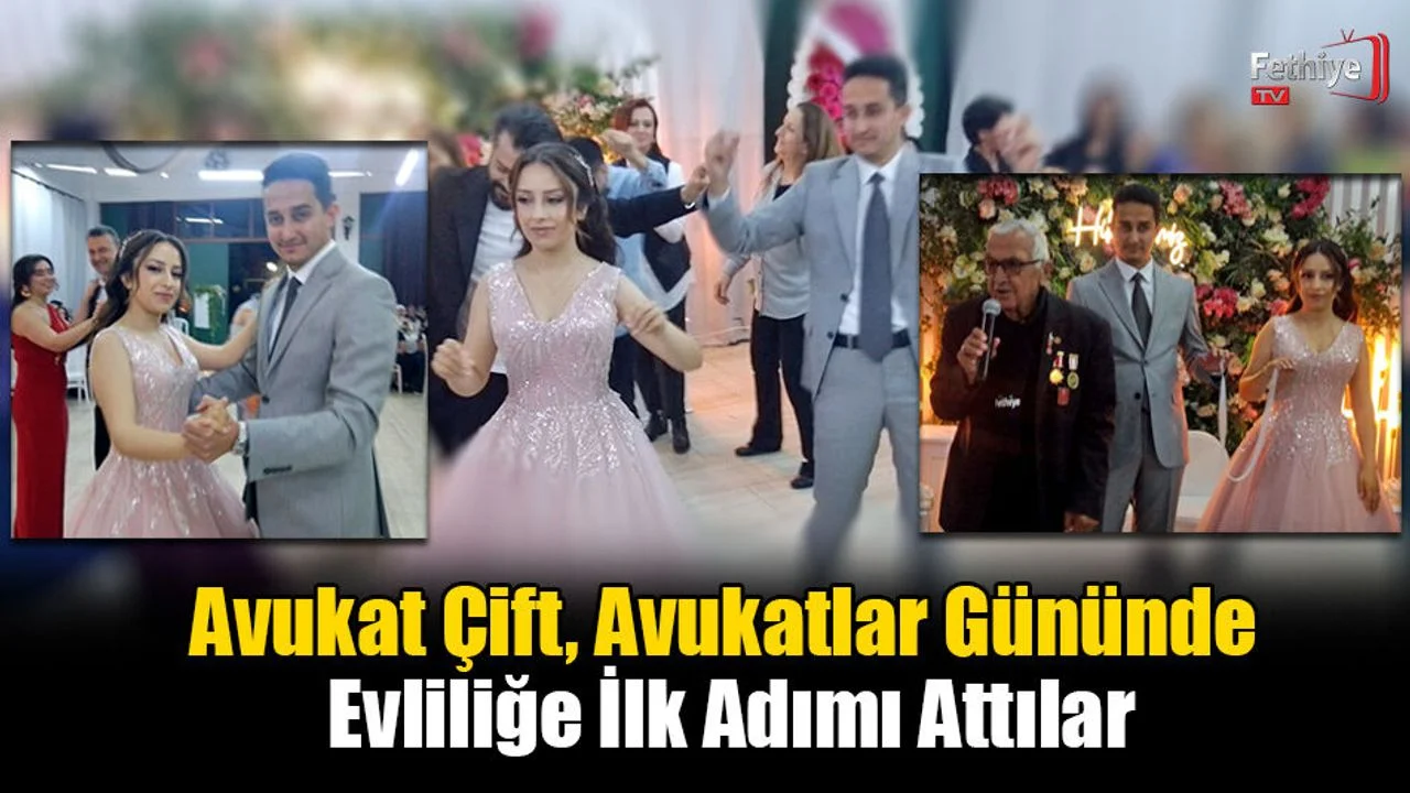 Avukat Çift, Avukatlar Gününde Evliliğe İlk Adımı Attılar